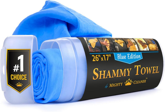 Upgrade Your Car Care Game with Our Super Absorbent Premium Shammy Cloth! 🚗✨ 26”X7” - Scratch-Free, Reusable & Soft! #CarDetailing #ShammyCloth