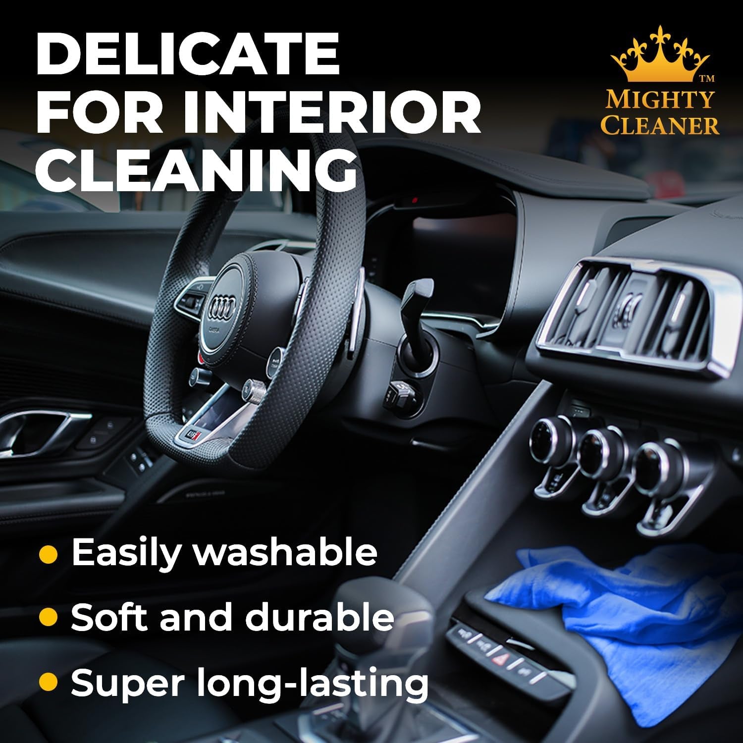 Upgrade Your Car Care Game with Our Super Absorbent Premium Shammy Cloth! 🚗✨ 26”X7” - Scratch-Free, Reusable & Soft! #CarDetailing #ShammyCloth
