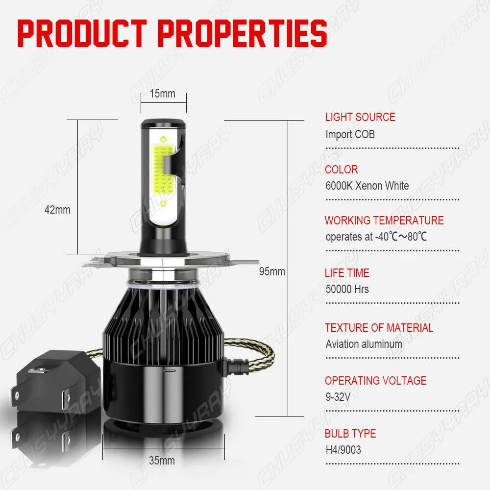 Upgrade Your Scion XB with 6000K LED Headlight & Fog Light Bulbs! 🚗💡✨