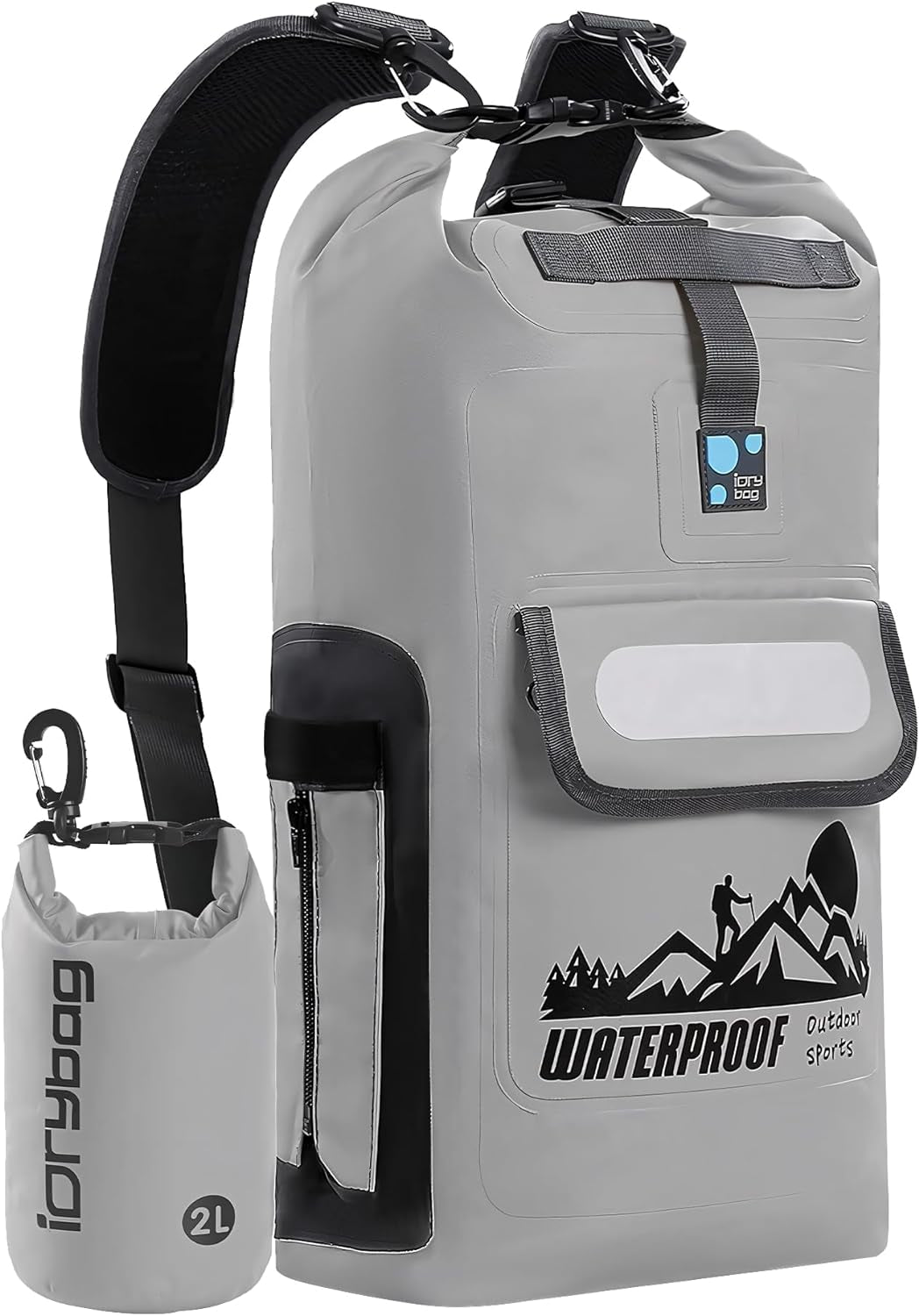 Stay Dry on Your Adventures! 🌊💧 Check Out Our Waterproof Floating Dry Bag Backpacks - Available in 20L, 30L, and 40L! Perfect for Every Explorer! 🏞️🎒