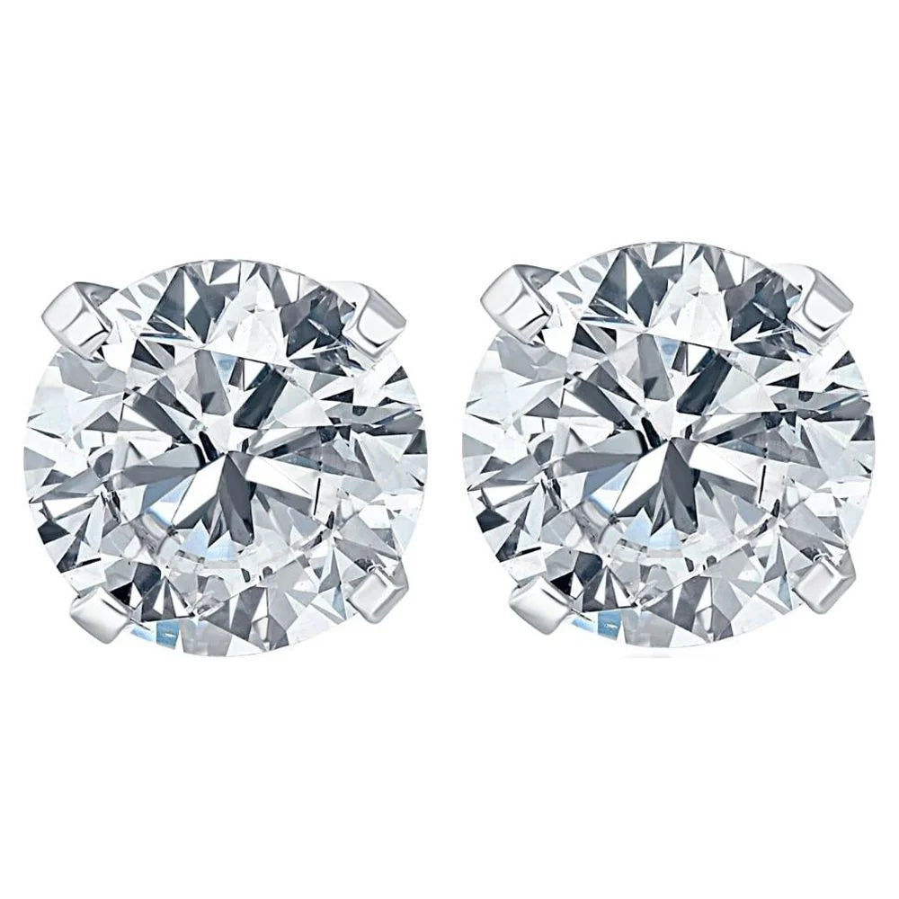 Pompeii 1/5Ct Diamond Studs 14K White Gold (G/H,(SI1-SI2))