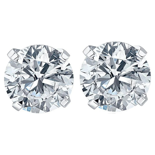 Pompeii 1/5Ct Diamond Studs 14K White Gold (G/H,(SI1-SI2))