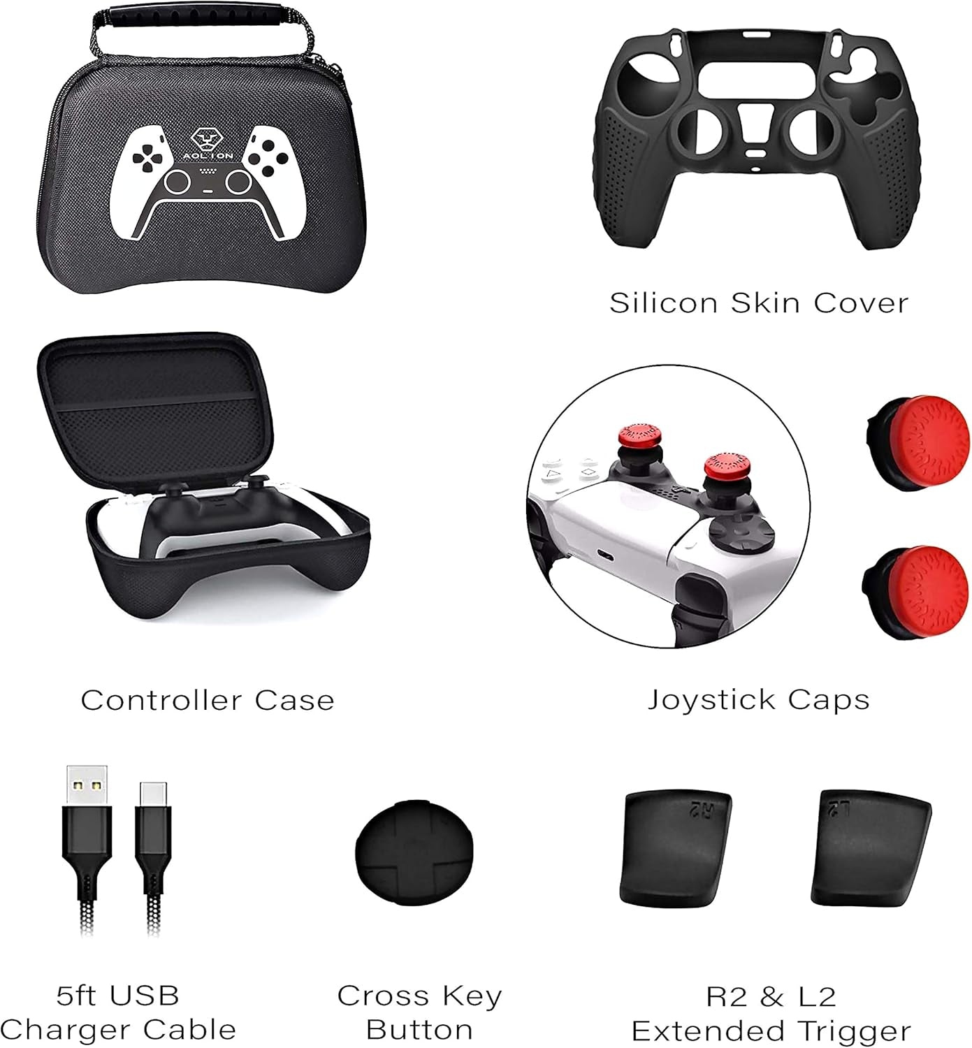 Essential PS5 Gear: Controller Cases, Grips & Travel Bags for Gamers!