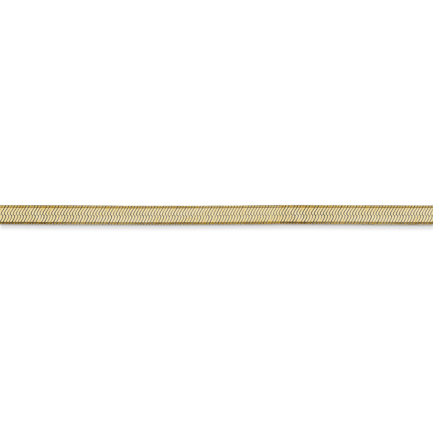 14K Yellow Gold 3.0Mm Silky Herringbone Chain