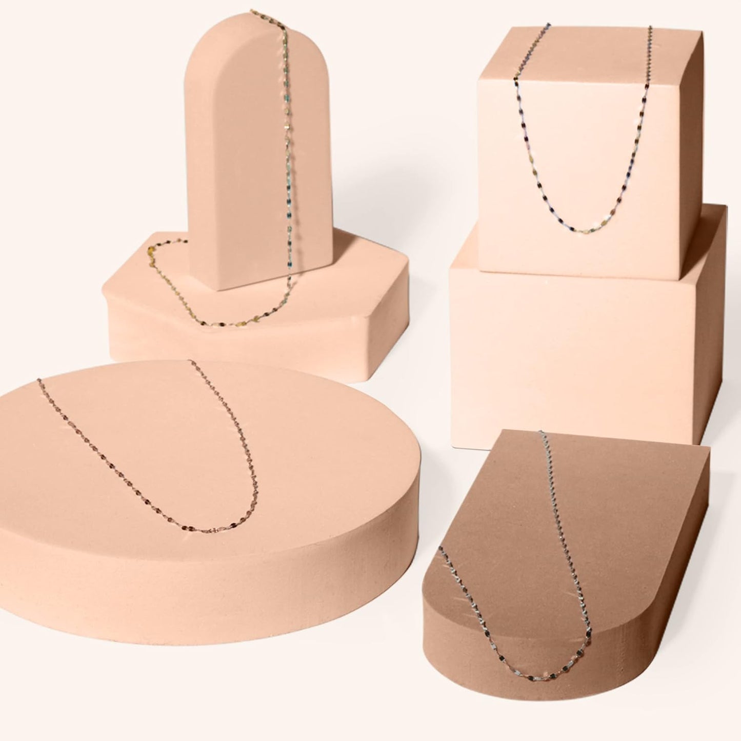 14K Solid Gold 2.0MM Diamond Cut Mirror Chain Necklace -Choose Your Color - Unisex Sizes 16"-30"