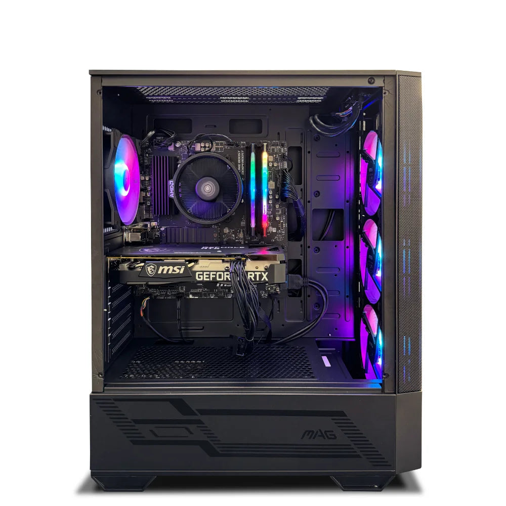 Tomcat Desktop PC, Ryzen 5 5500, RTX 3050, 16GB RAM, 512GB SSD, W11, Wi-Fi