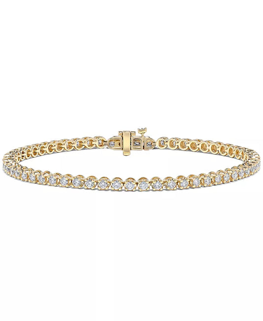 Diamond Tennis Bracelet (2 Ct. T.W.) in 14K Gold