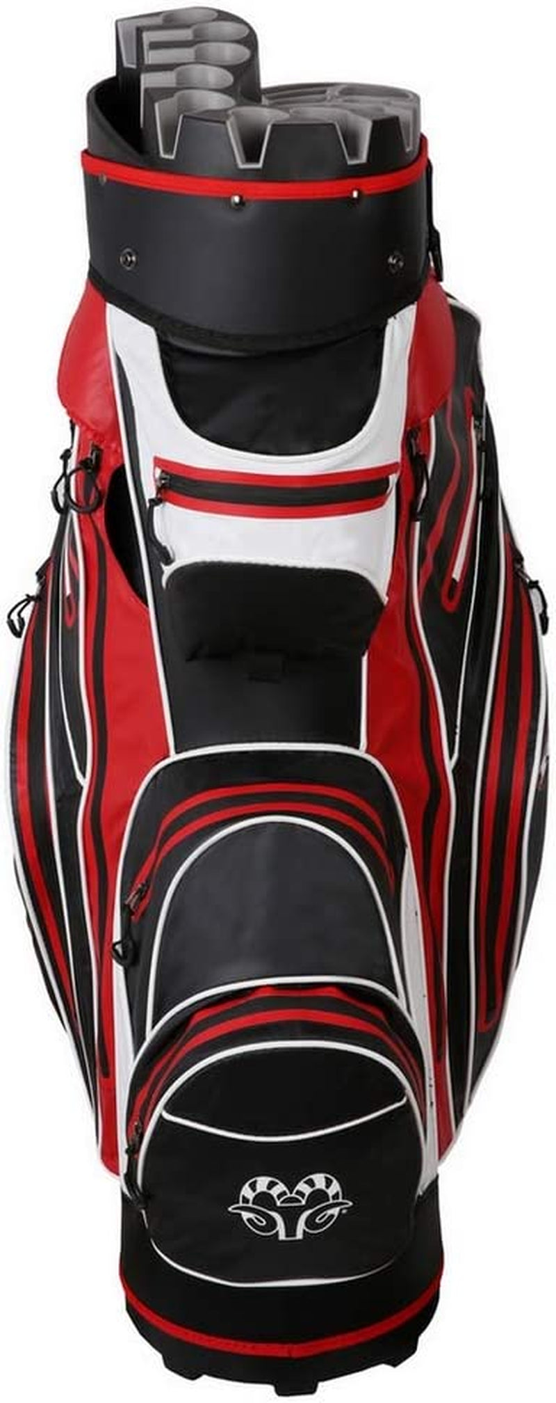 Golf Premium Cart Bag with 14 Way Molded Organizer Divider Top