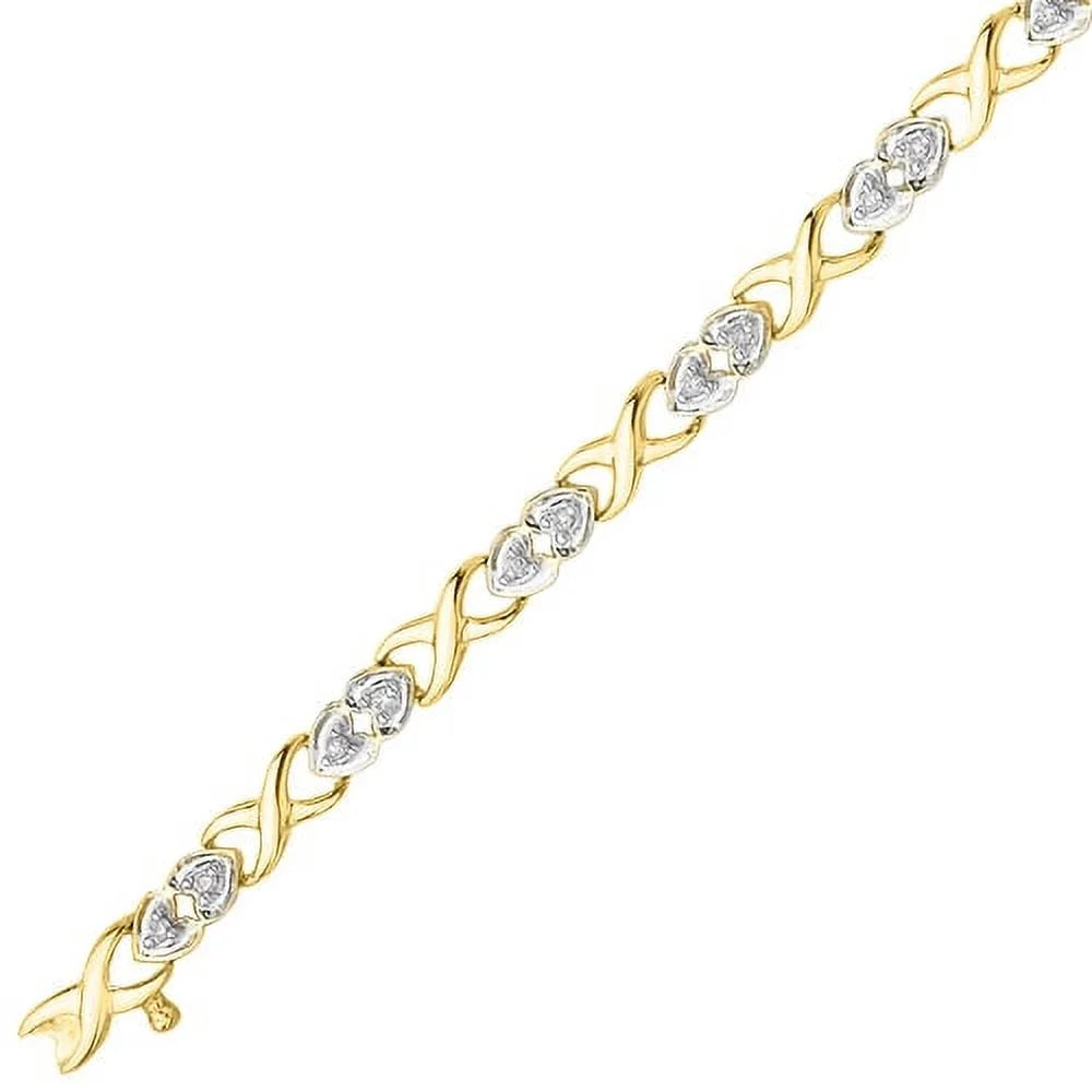 Tennis Bracelet in 10K Gold