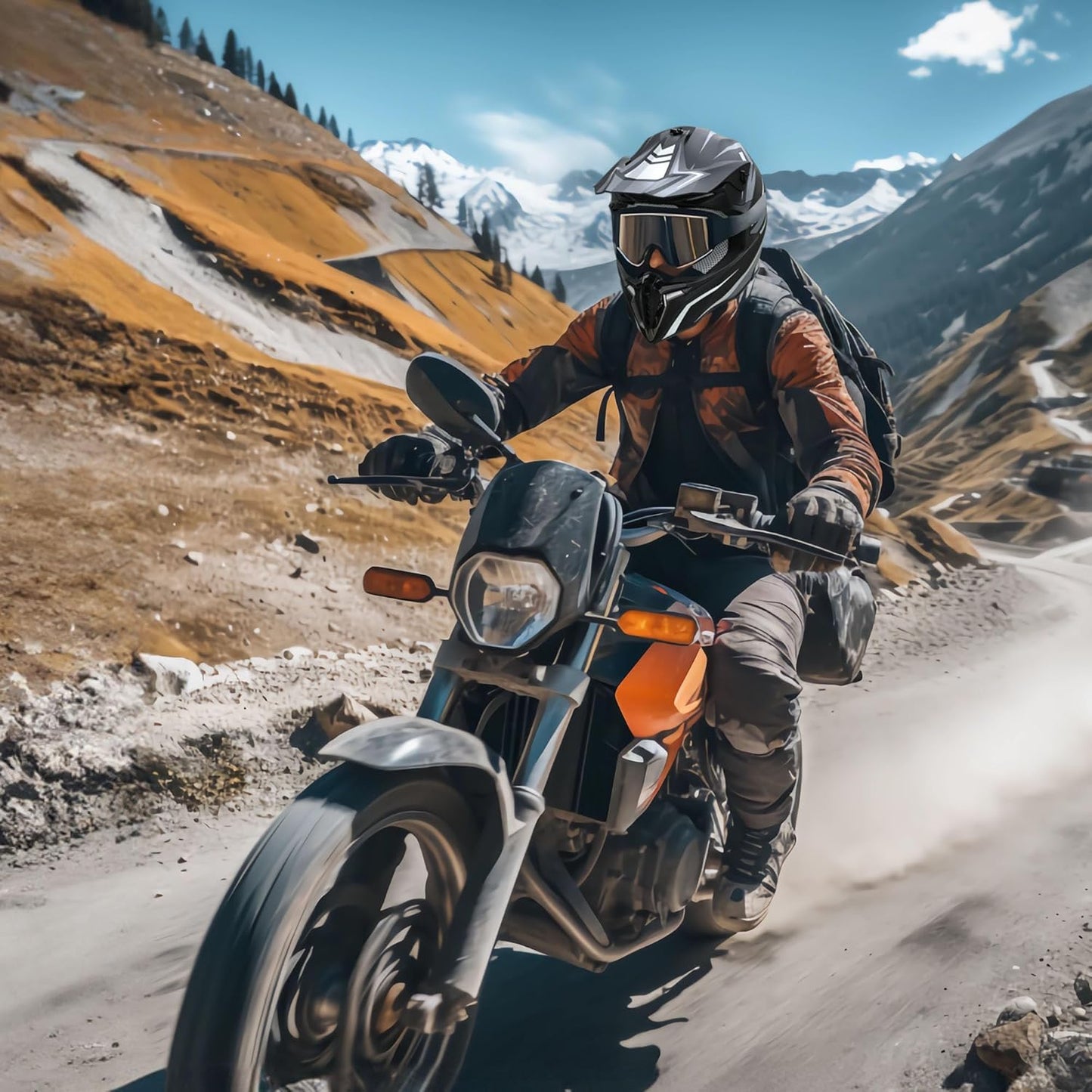 Get Ready to Ride! 🏍️💨 Check Out Our DOT Approved Full Face Offroad Dirt Bike Helmet for Ultimate Protection in Motocross, ATV, and BMX Adventures! #DirtBike #Motocross #SafetyFirst