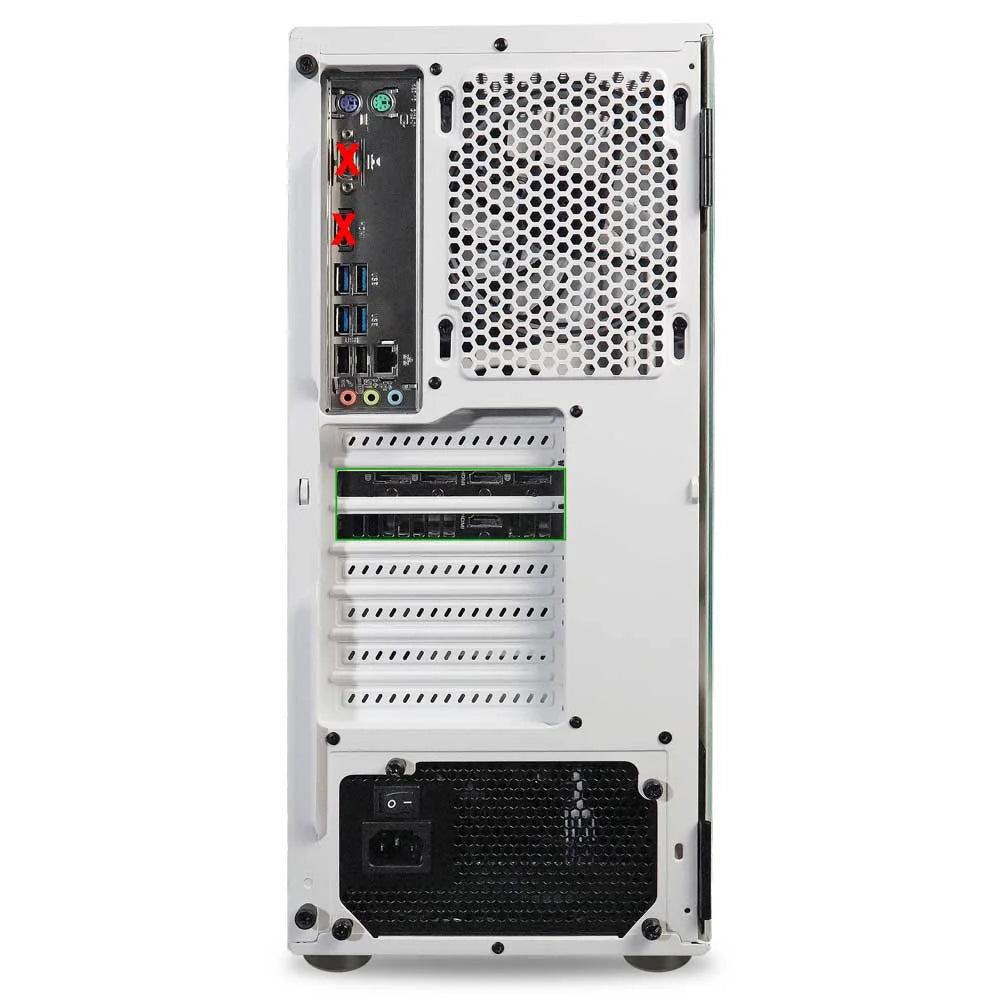 Rebel 3.0 Gaming PC - AMD Ryzen 5 3600 4.2Ghz, RTX 3060 12GB, 32GB DDR4, 1TB SSD, White