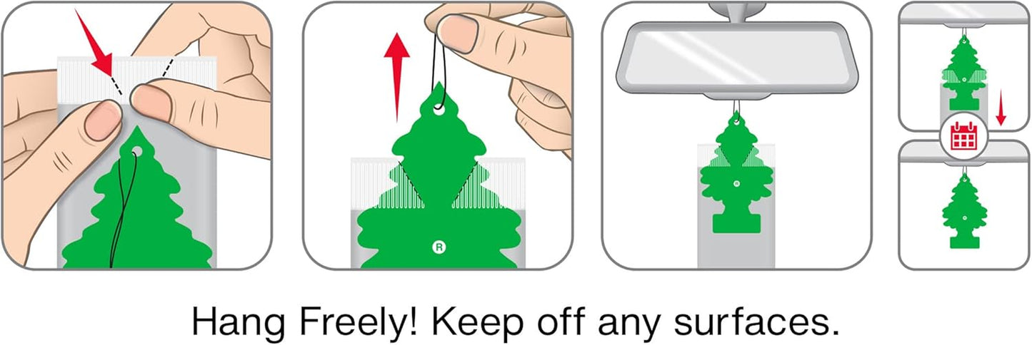 Transform your ride with our Black Ice Hanging Tree Air Fresheners! Enjoy long-lasting freshness for your car or home. Grab 24 pack now! 🌲✨ #CarFreshener #HomeScent