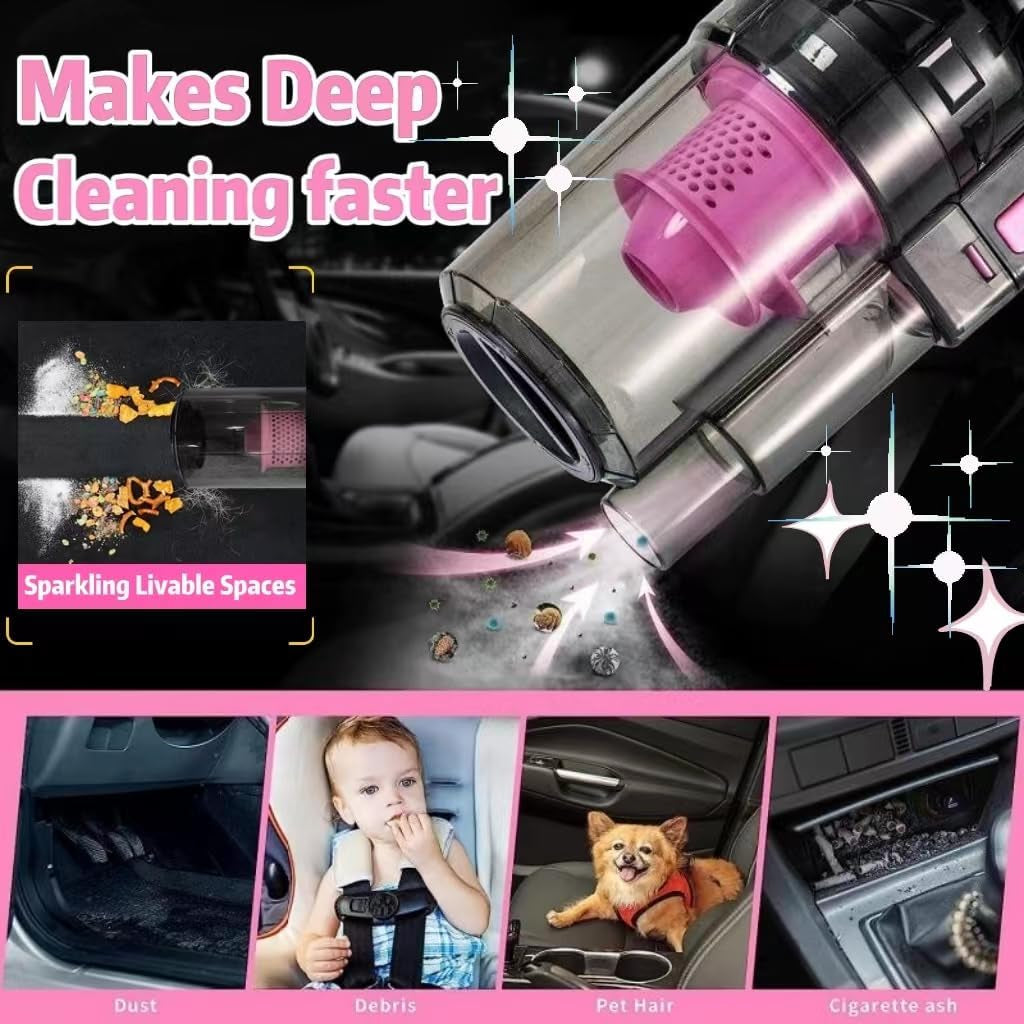 Revamp Your Ride! 🚗✨ 14PCS Car Cleaning Kit + High-Power Vacuum + 56PCS Emergency Safety Gear! 🛠️💪 #CarCare #SafetyFirst