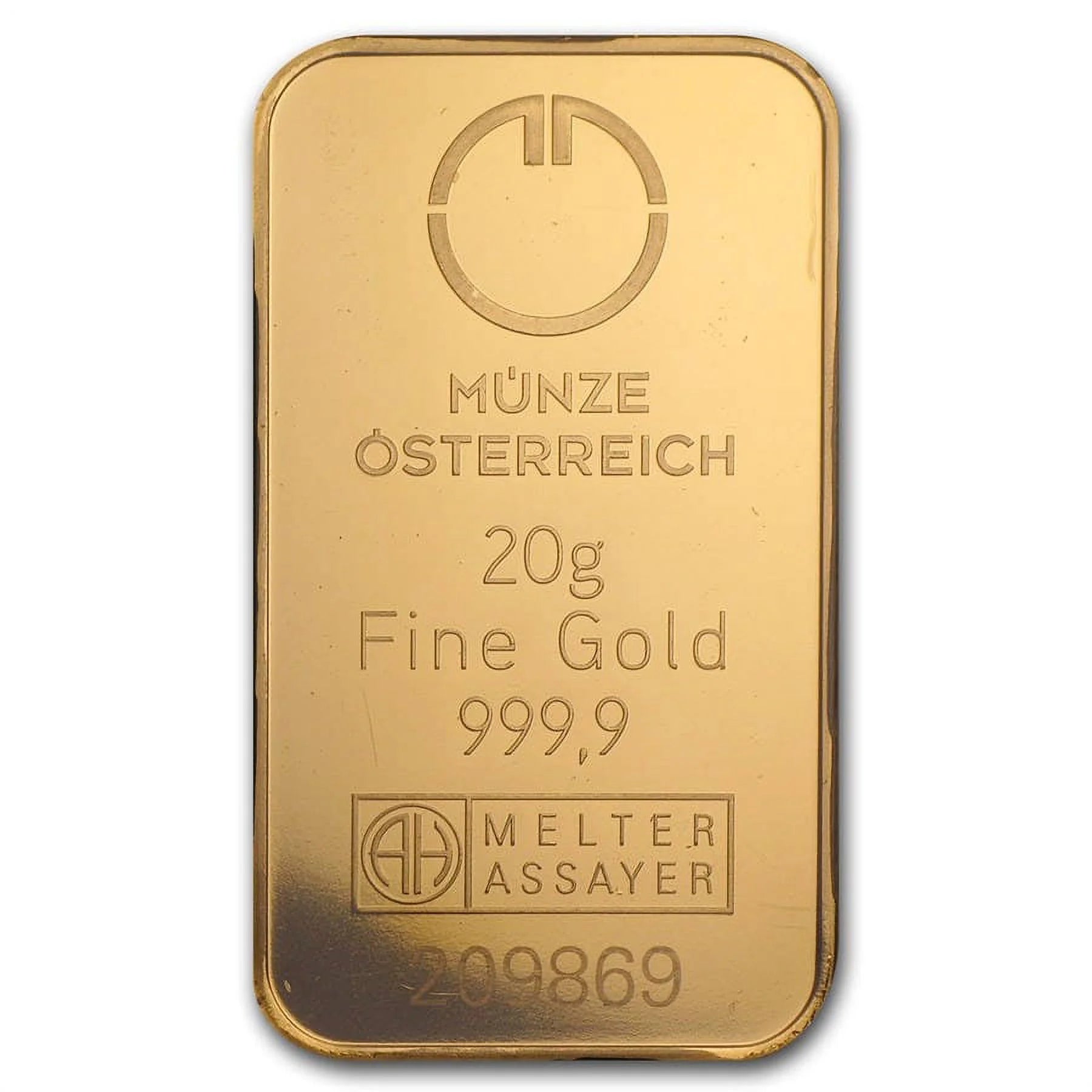 20 Gram Gold Bar - (In Assay)