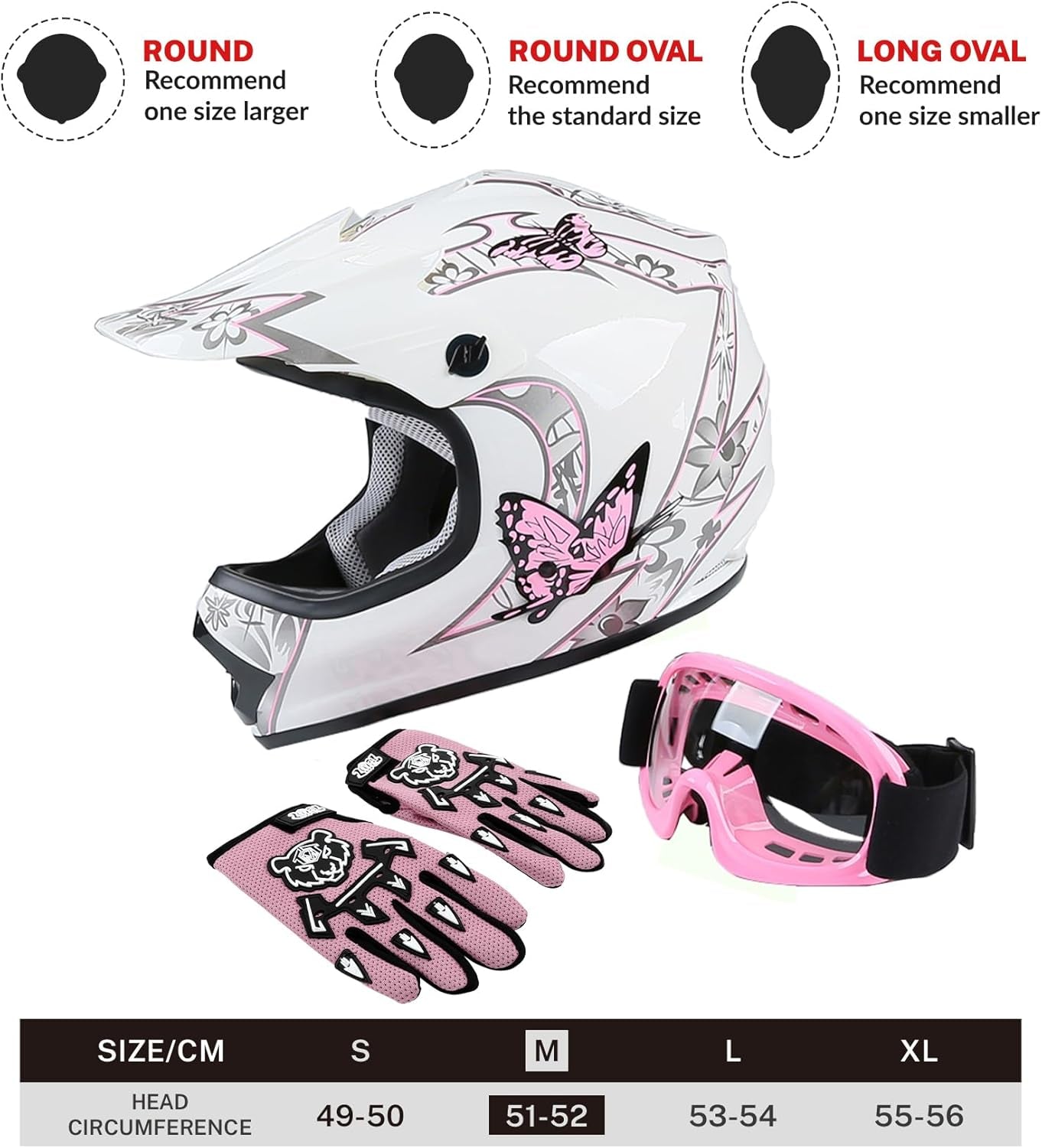 Brighten up your little one's rides with our Pink Butterfly Full Face Helmet! Perfect for motocross, ATV adventures, and go-kart fun. Safety meets style for the ultimate off-road experience! 🦋💖 #KidsHelmets #AdventureAwaits