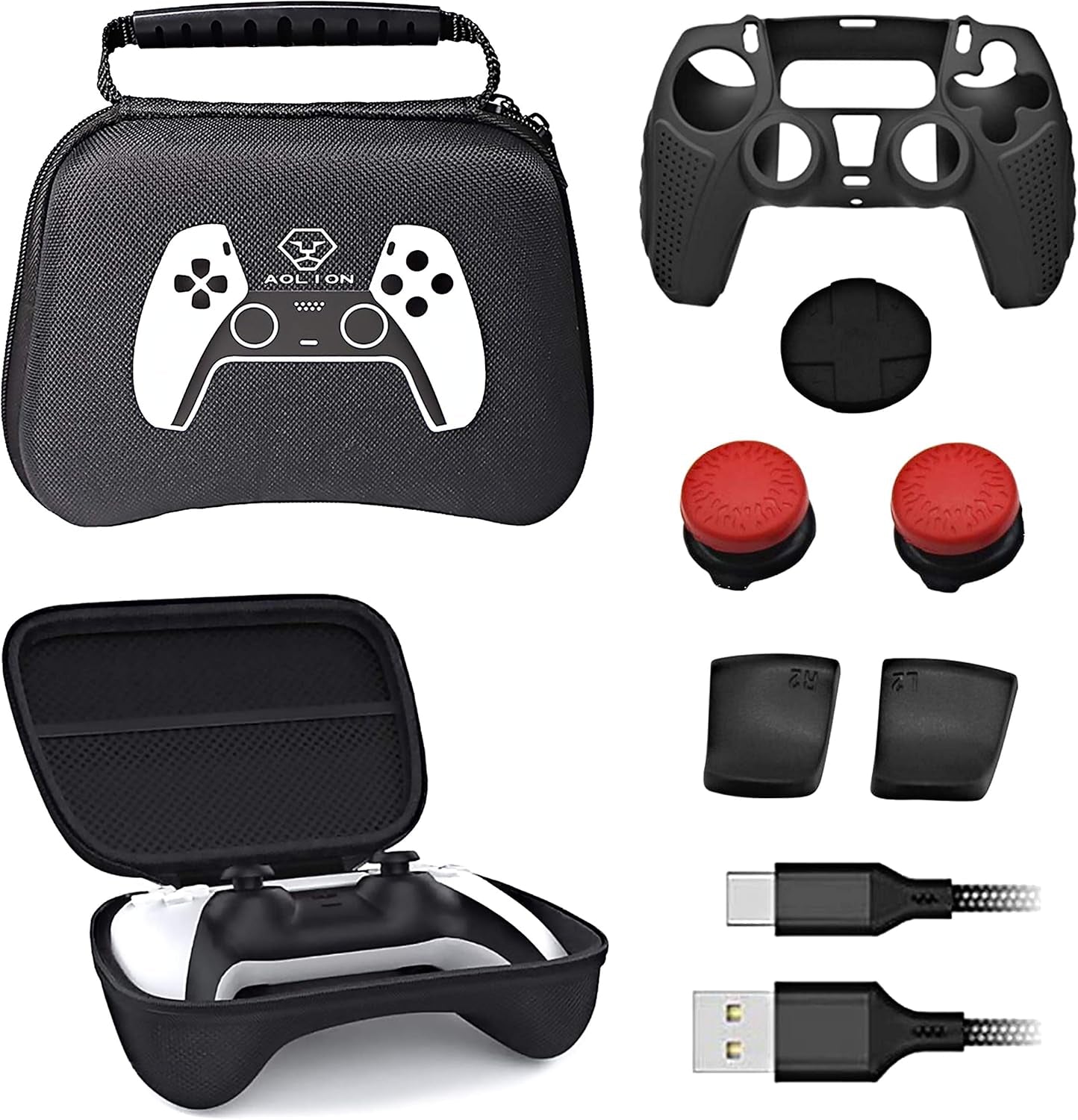 Essential PS5 Gear: Controller Cases, Grips & Travel Bags for Gamers!