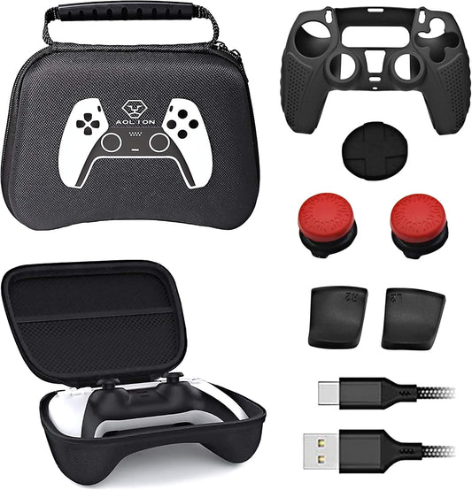 Essential PS5 Gear: Controller Cases, Grips & Travel Bags for Gamers!