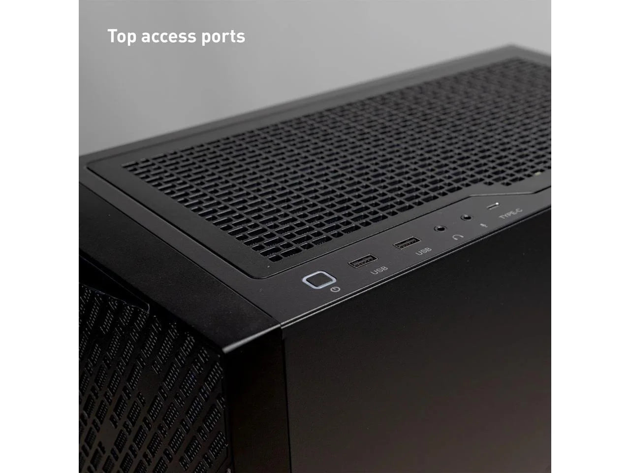 Slate 6 MESH Gaming PC Desktop - AMD Ryzen 5 7600 - NVIDIA Geforce RTX 4060 8GB - 16GB DDR5 RGB - 500GB Nvme SSD - Slatemesha5N4601