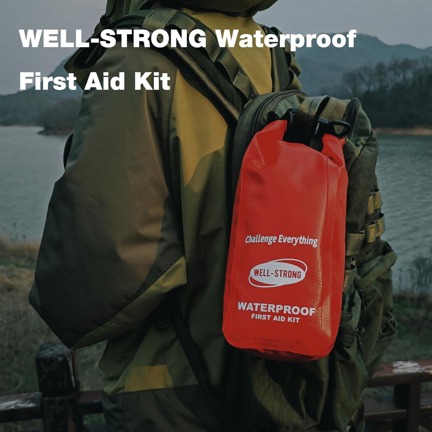 Stay Safe on the Water! 🌊🚤 Grab our Waterproof First Aid Kit for all your Fishing, Kayaking, and Beach Adventures! 🏖️🩹 #OutdoorEssentials #SafetyFirst
