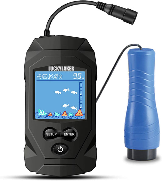 Discover the Depth Handheld Fish Finder: Your Ultimate Ice Fishing Companion! 🎣📱 Portable, Wired, and Ready to Help You Catch More Fish! 🐟✨