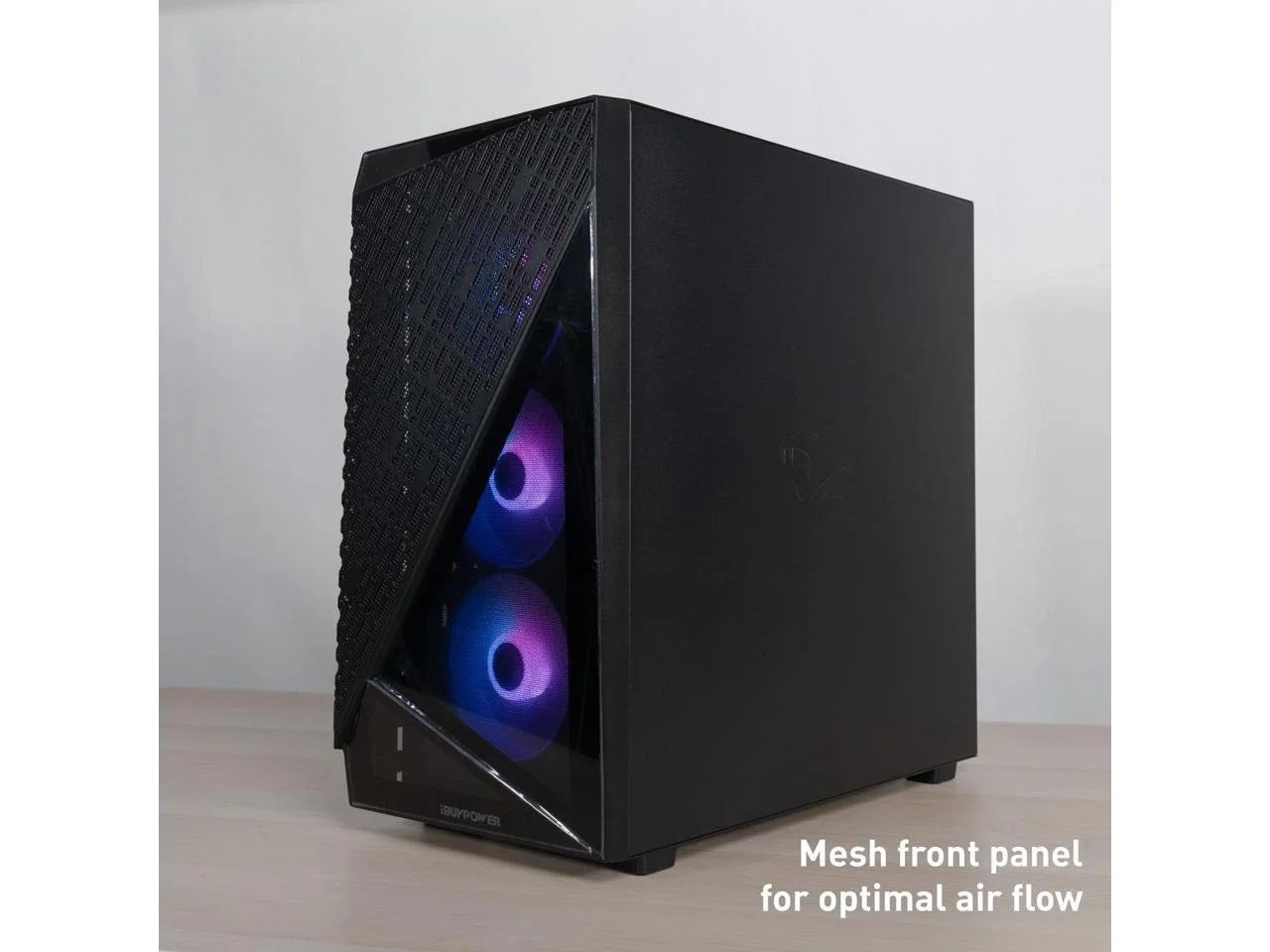 Slate 6 MESH Gaming PC Desktop - AMD Ryzen 5 7600 - NVIDIA Geforce RTX 4060 8GB - 16GB DDR5 RGB - 500GB Nvme SSD - Slatemesha5N4601