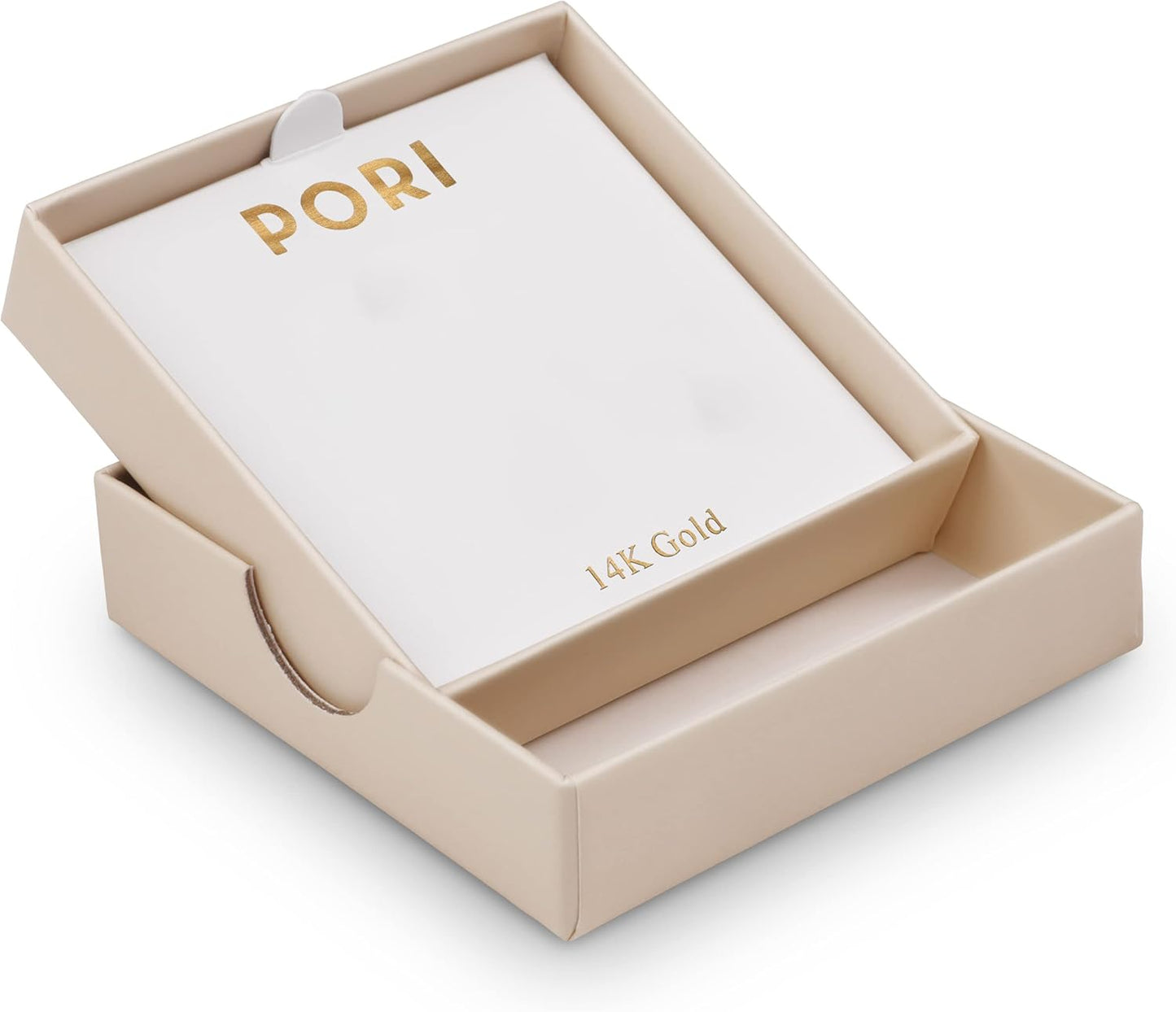 14K Gold Heart Stud Earrings - Butterfly Backings - Yellow or White Gold