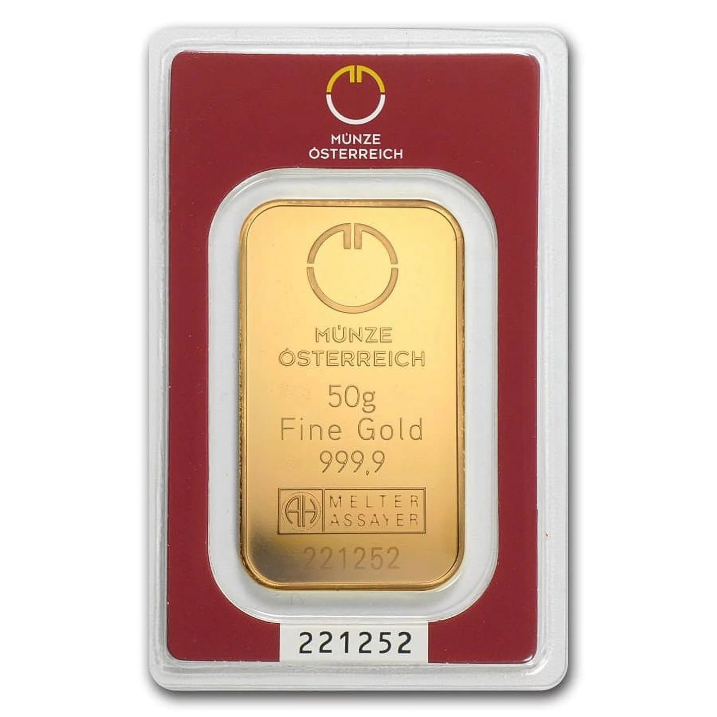 50 Gram Gold Bar -  (In Assay)
