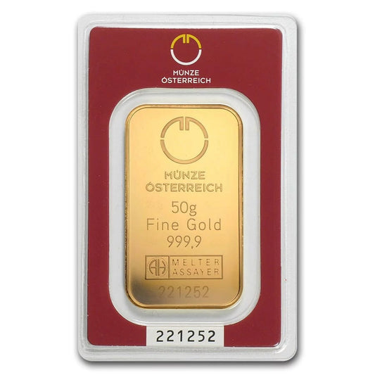 50 Gram Gold Bar -  (In Assay)