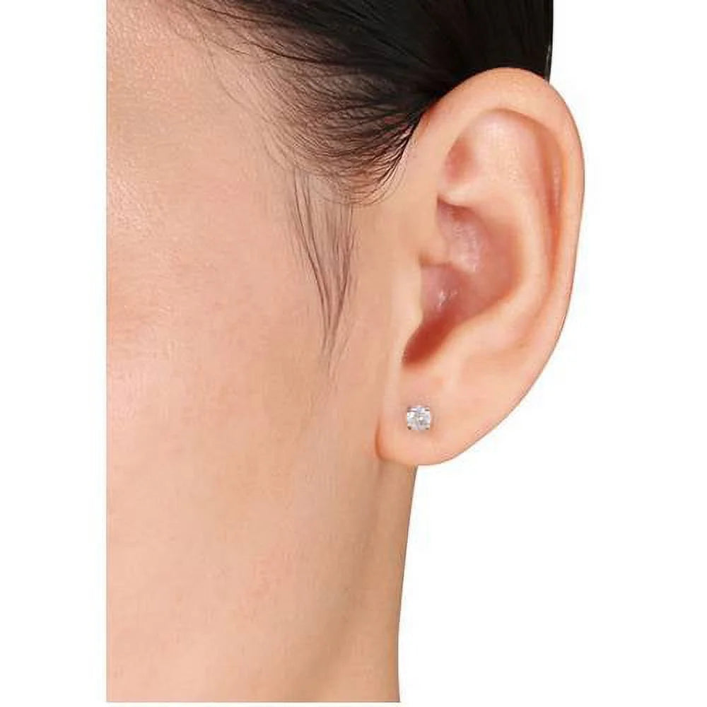 Pompeii 1/5Ct Diamond Studs 14K White Gold (G/H,(SI1-SI2))