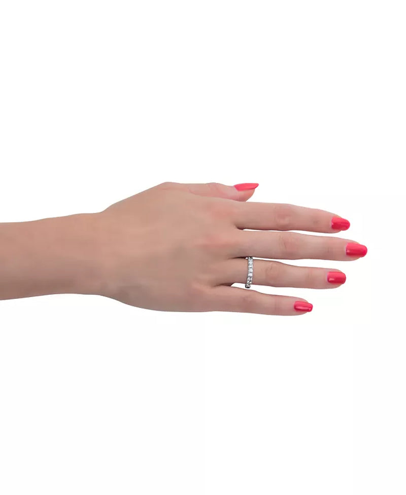 Pavã© Diamond Band Ring (1 Ct. T.W.) in 14K Gold, Rose Gold or White Gold