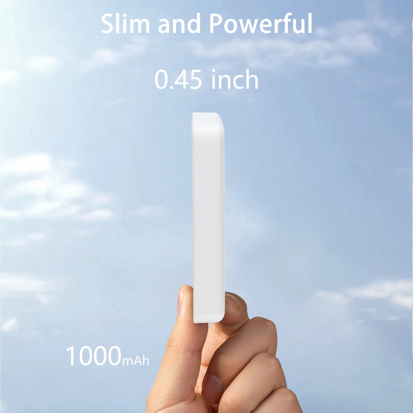 Magnetic Power Bank 10000mAh - Fast 22W Wireless Charger for iPhone 16/15/14/13/12 Series