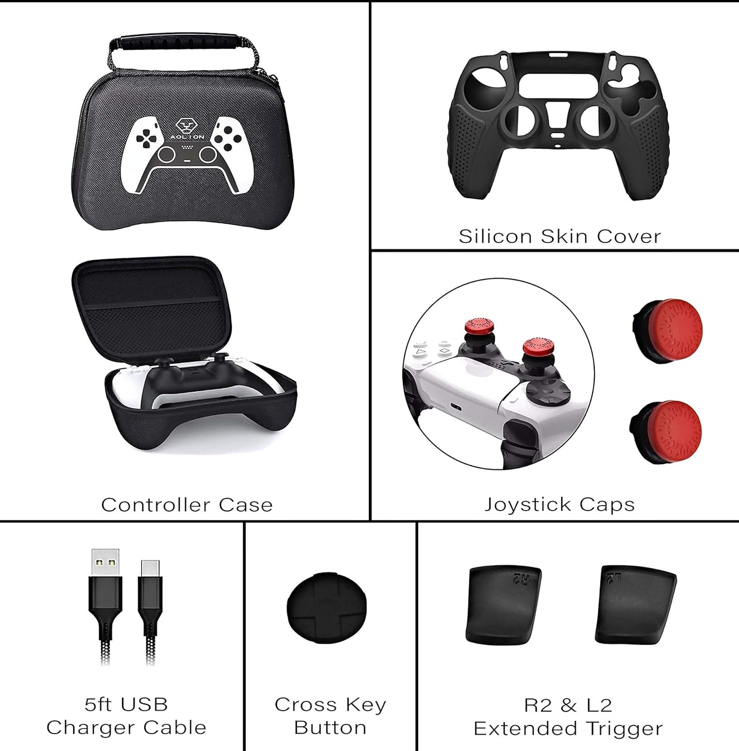 Essential PS5 Gear: Controller Cases, Grips & Travel Bags for Gamers!