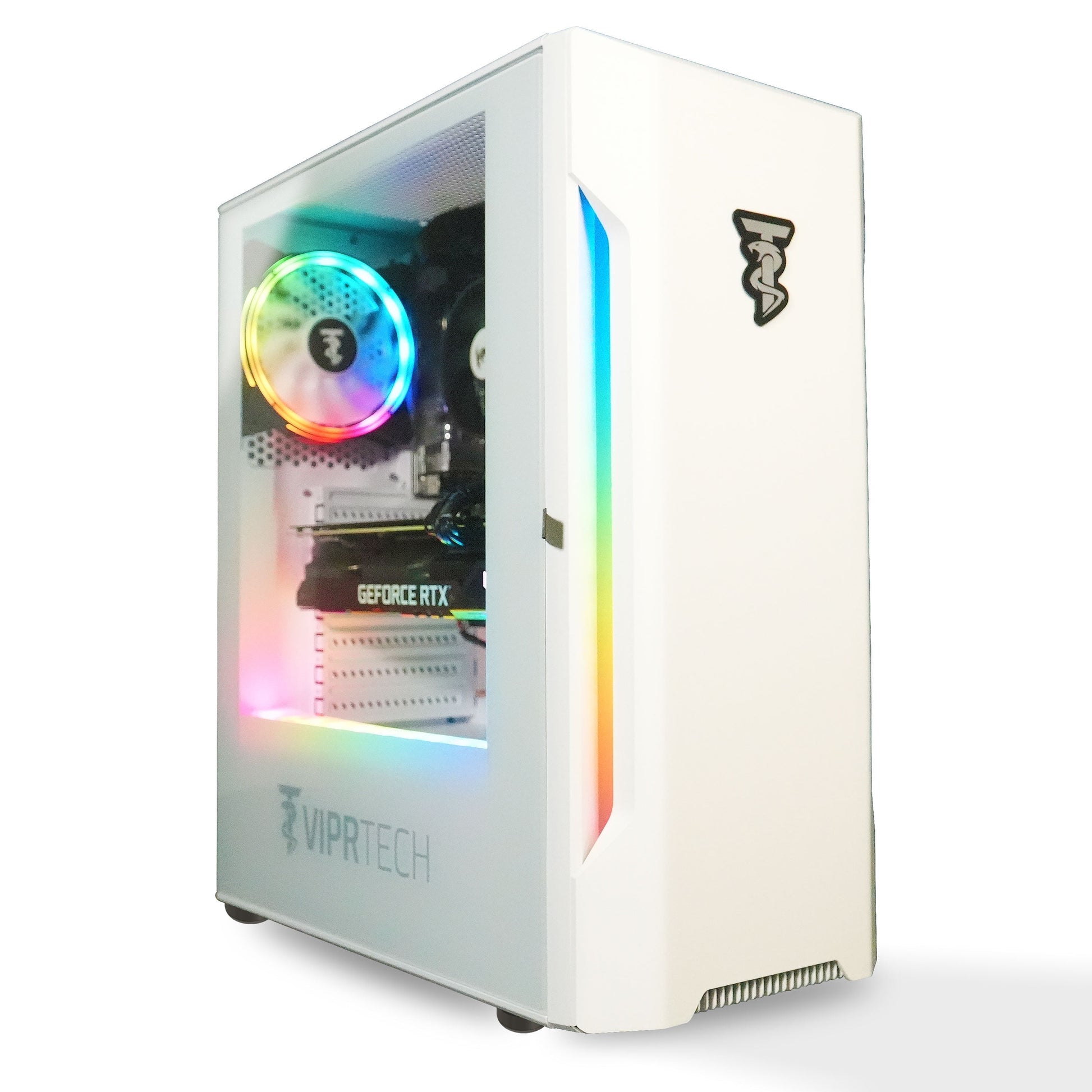 Rebel 3.0 Gaming PC - AMD Ryzen 5 3600 4.2Ghz, RTX 3060 12GB, 32GB DDR4, 1TB SSD, White