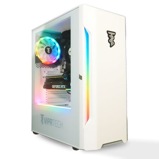 Rebel 3.0 Gaming PC - AMD Ryzen 5 3600 4.2Ghz, RTX 3060 12GB, 32GB DDR4, 1TB SSD, White
