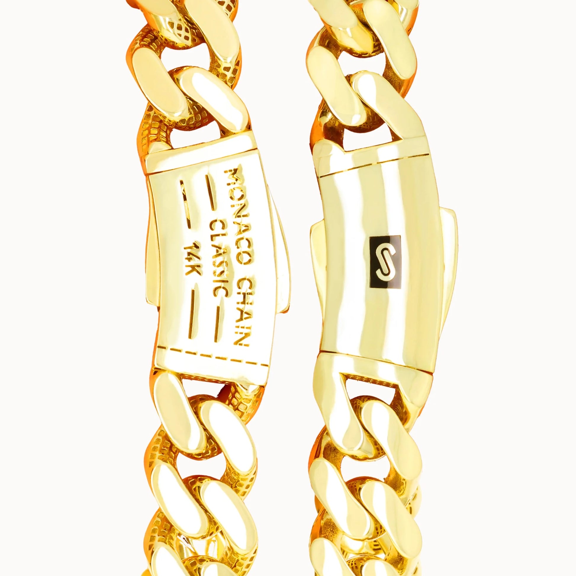 Exquisite 14K Yellow Gold Royal Monaco 6Mm Miami Cuban Link Bracelet - Timeless Italian Jewelry for Men & Women (7"-9")