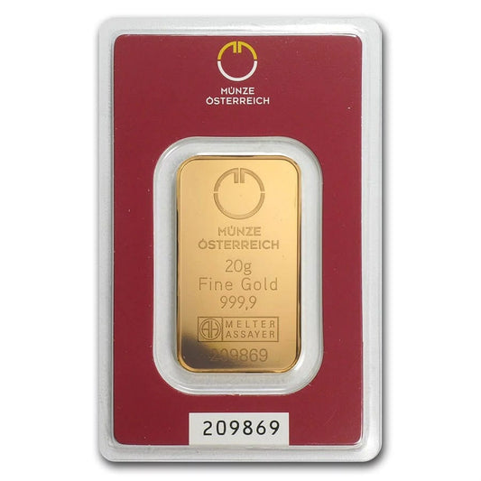 20 Gram Gold Bar - (In Assay)