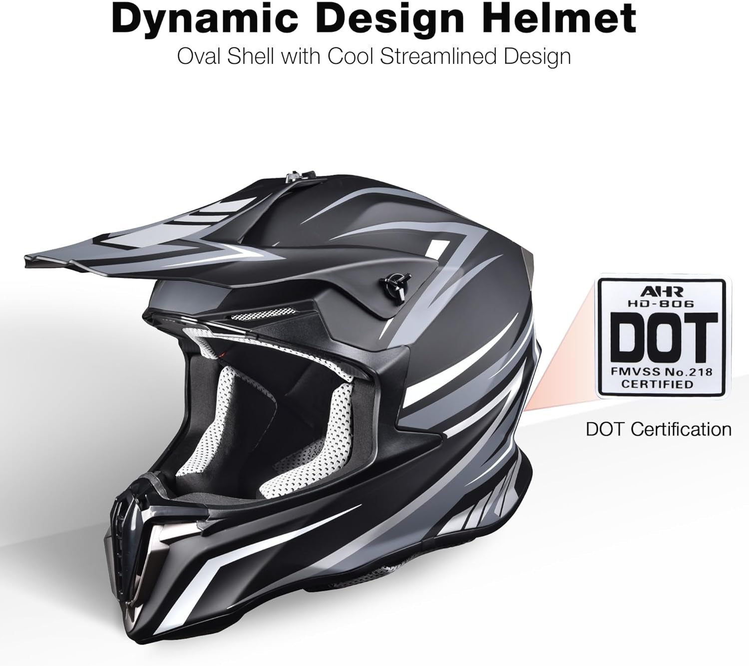 Get Ready to Ride! 🏍️💨 Check Out Our DOT Approved Full Face Offroad Dirt Bike Helmet for Ultimate Protection in Motocross, ATV, and BMX Adventures! #DirtBike #Motocross #SafetyFirst