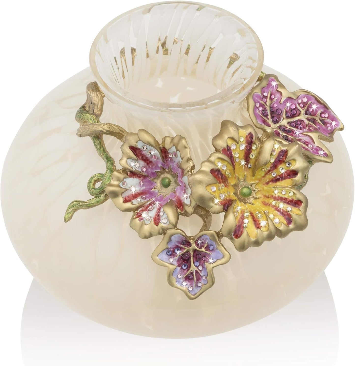 Holland Leaf and Flower Vase #SDH6634-256