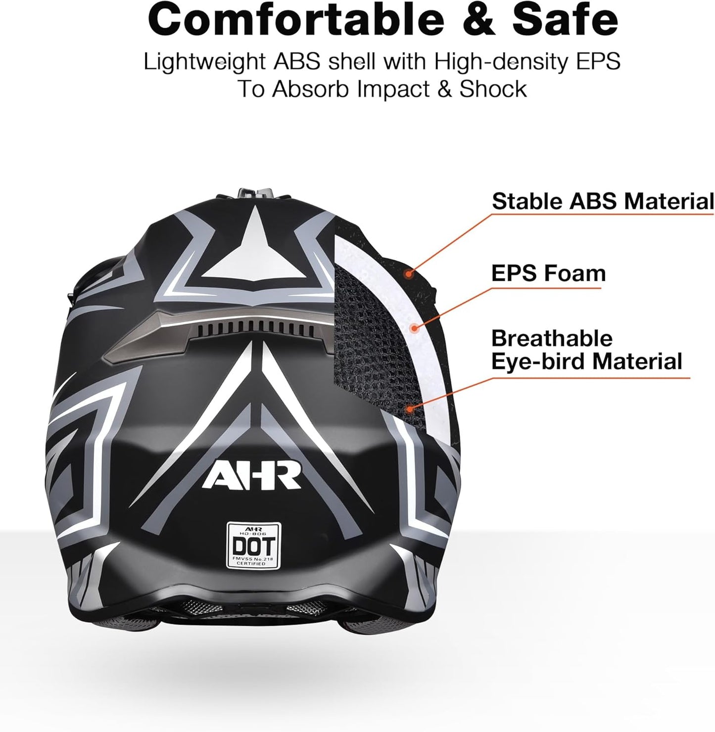 Get Ready to Ride! 🏍️💨 Check Out Our DOT Approved Full Face Offroad Dirt Bike Helmet for Ultimate Protection in Motocross, ATV, and BMX Adventures! #DirtBike #Motocross #SafetyFirst