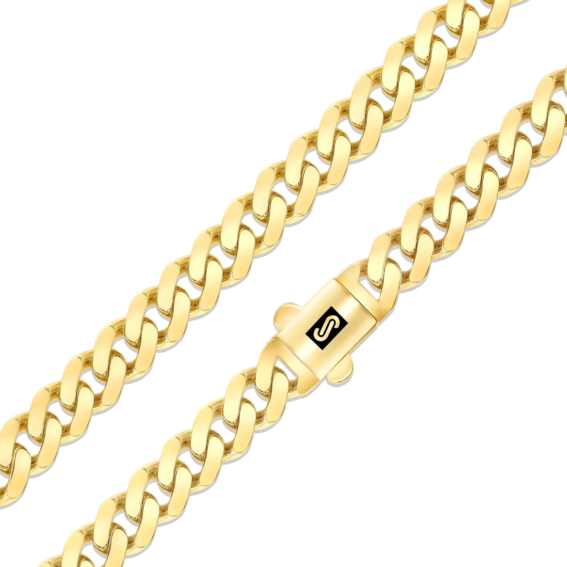 Exquisite 14K Yellow Gold Royal Monaco 6Mm Miami Cuban Link Bracelet - Timeless Italian Jewelry for Men & Women (7"-9")