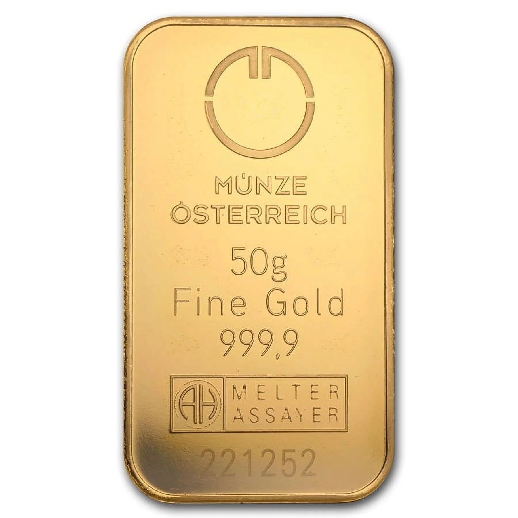 50 Gram Gold Bar -  (In Assay)