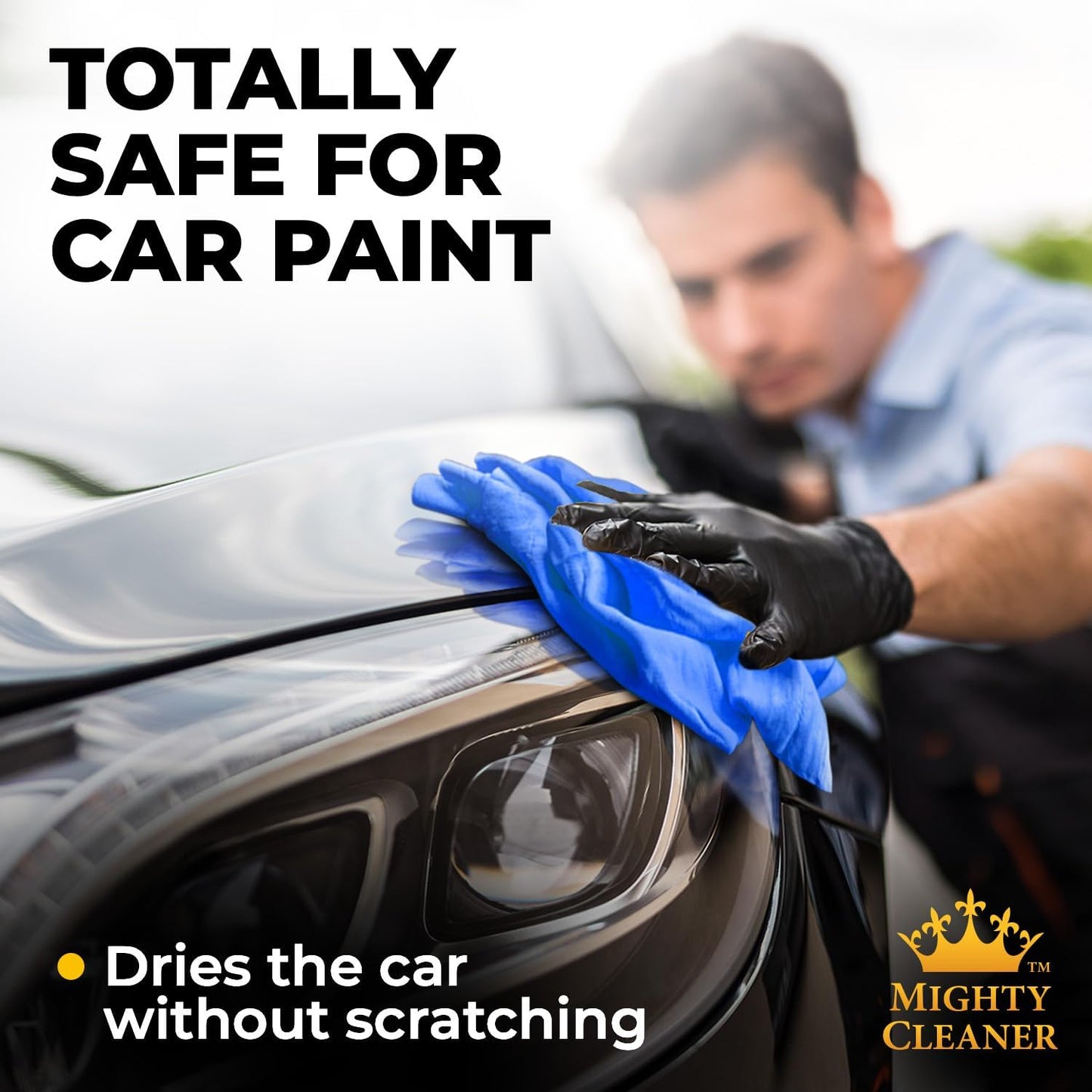 Upgrade Your Car Care Game with Our Super Absorbent Premium Shammy Cloth! 🚗✨ 26”X7” - Scratch-Free, Reusable & Soft! #CarDetailing #ShammyCloth
