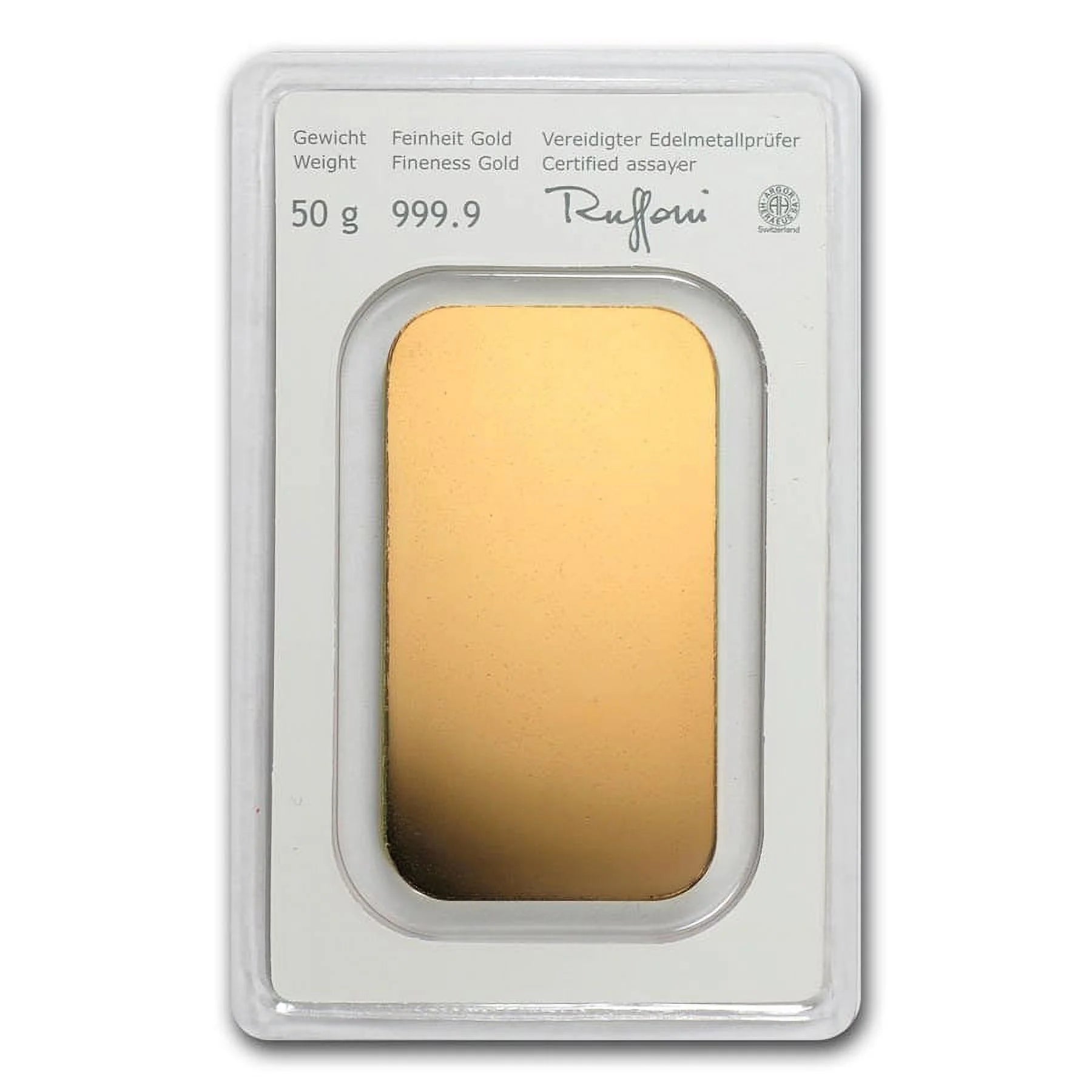50 Gram Gold Bar -  (In Assay)