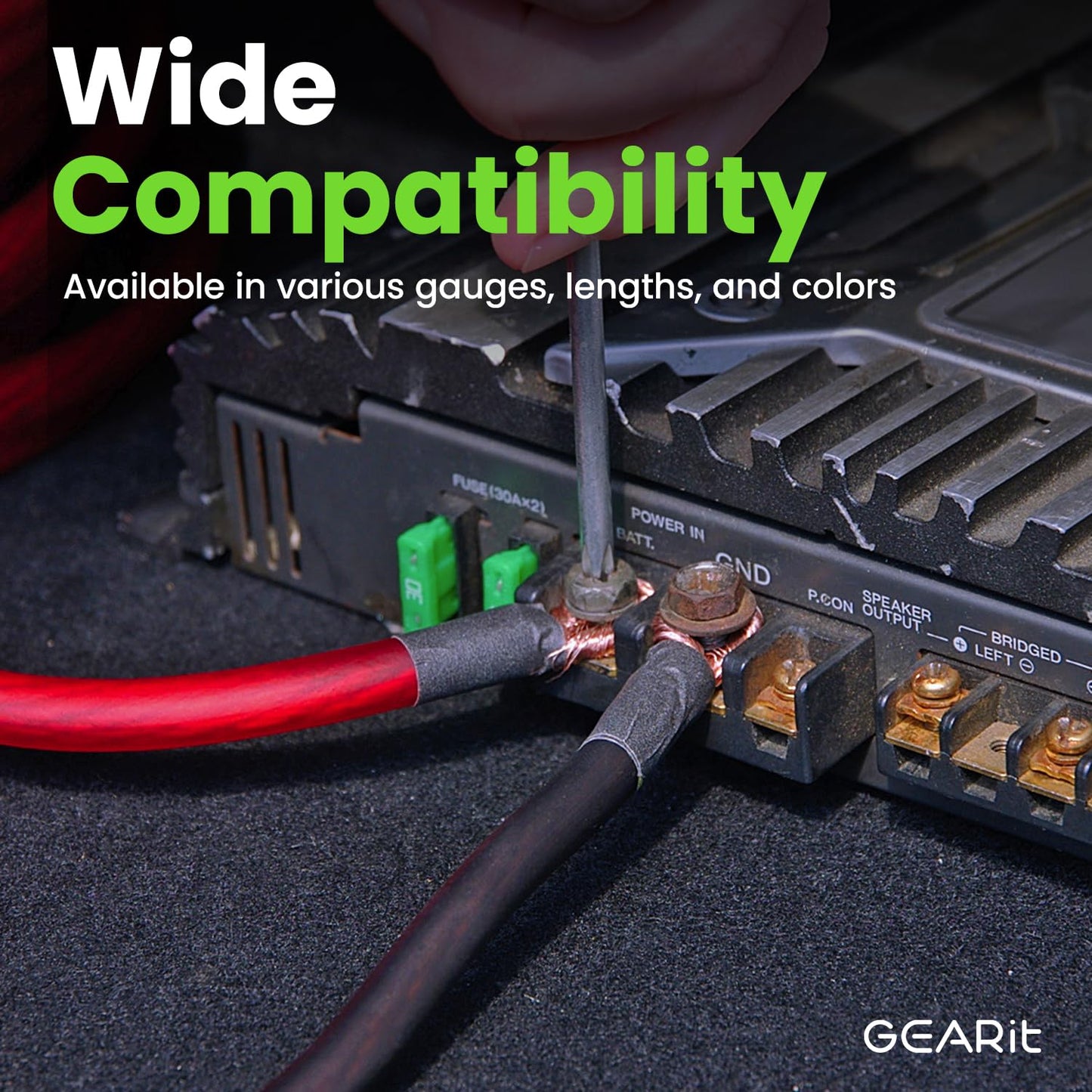 Upgrade your ride with 25ft of Red Translucent 1/0 Gauge Power/Ground Wire! Perfect for car audio, RVs, and more! #CarAudio #DIY #AutoUpgrades