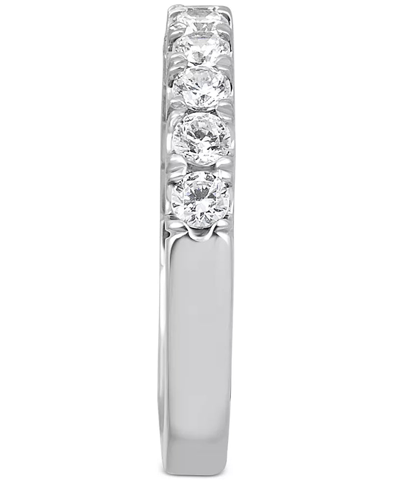 Pavã© Diamond Band Ring (1 Ct. T.W.) in 14K Gold, Rose Gold or White Gold