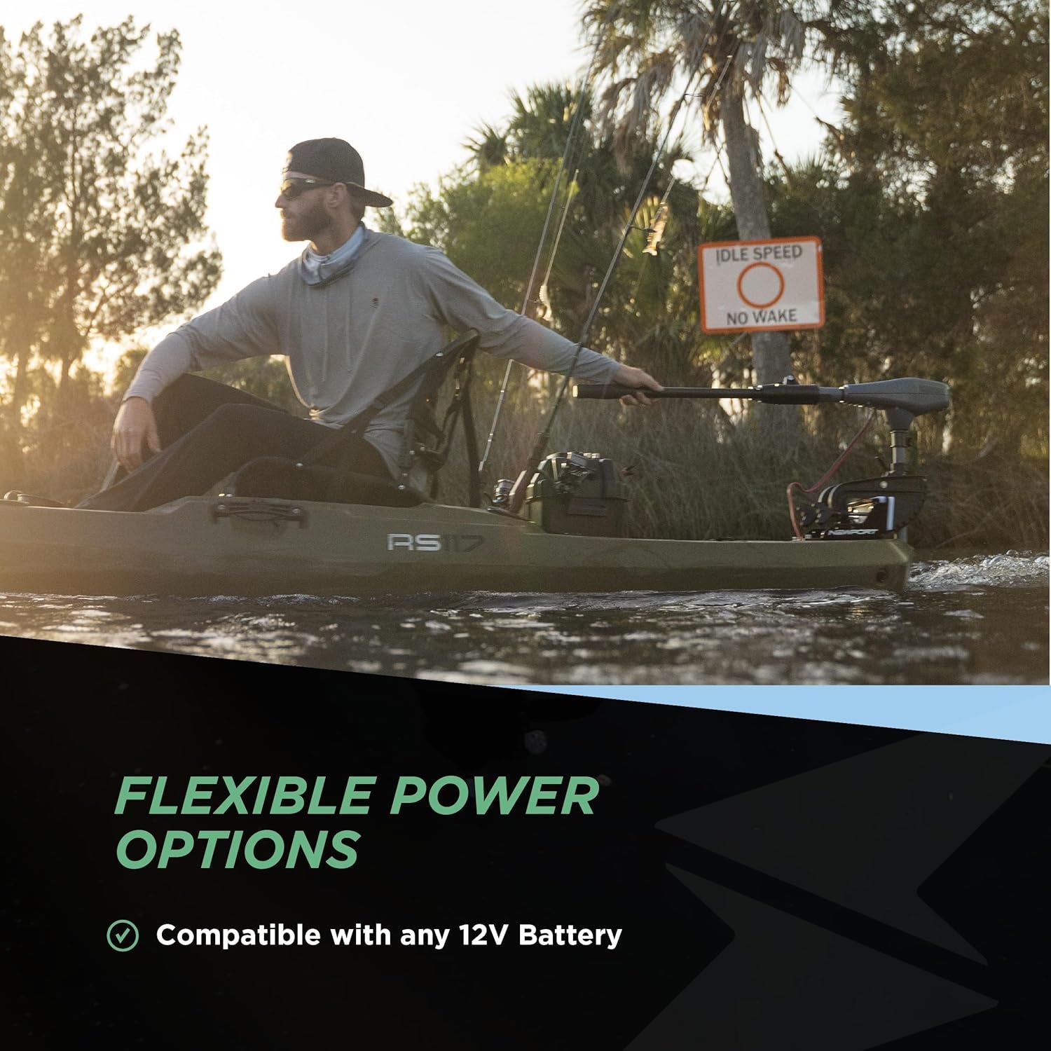 Power up your adventures with the Newport Kayak Series 55Lb Thrust Electric Trolling Motor! Perfect for saltwater fun, featuring a handy LED battery indicator and a 24" shaft. Get ready to explore! 🌊🚣‍♂️ #KayakLife #TrollingMotor #AdventureAwaits