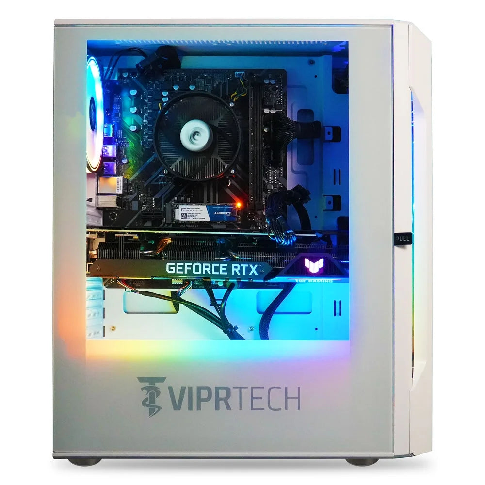 Rebel 3.0 Gaming PC - AMD Ryzen 5 3600 4.2Ghz, RTX 3060 12GB, 32GB DDR4, 1TB SSD, White