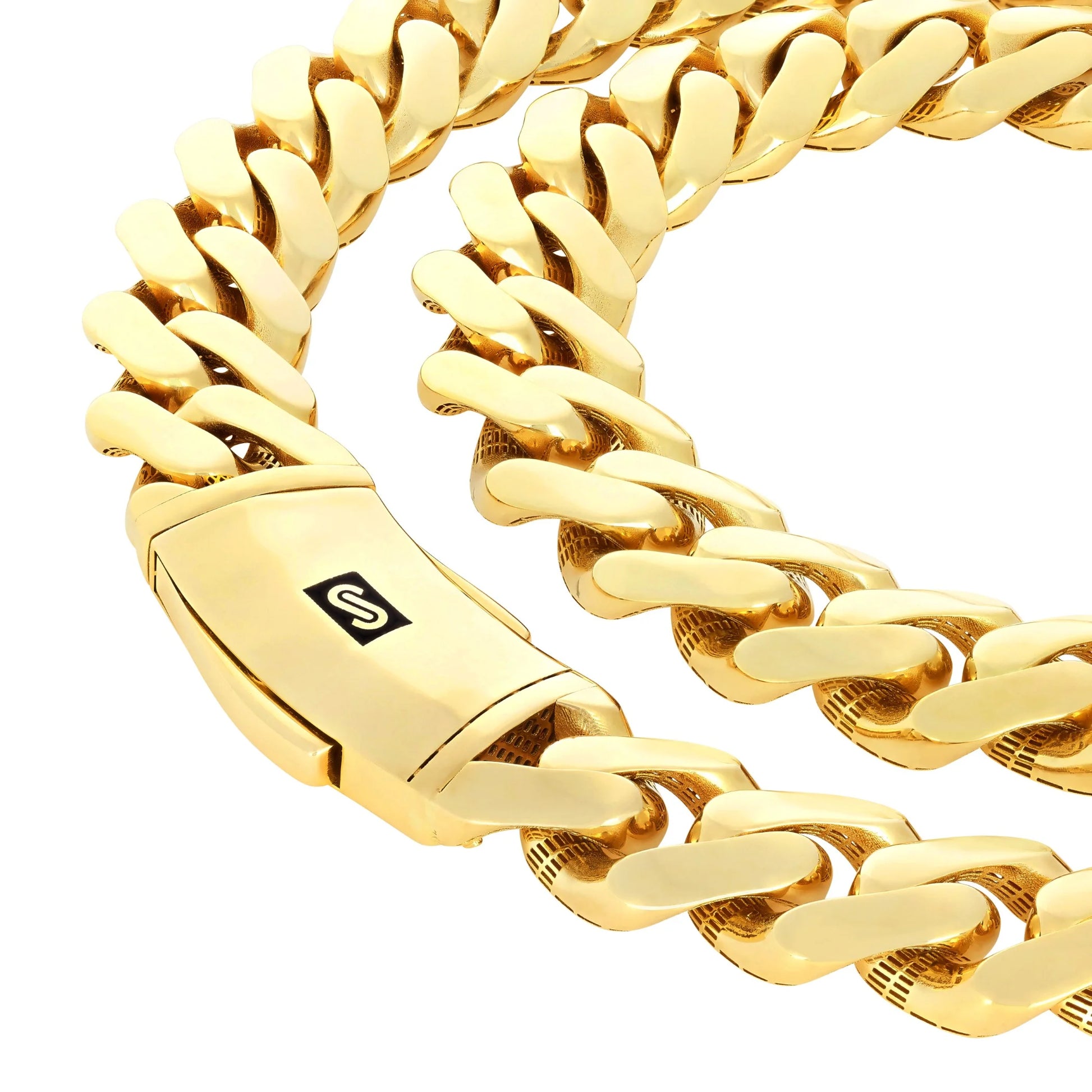 Exquisite 14K Yellow Gold Royal Monaco 6Mm Miami Cuban Link Bracelet - Timeless Italian Jewelry for Men & Women (7"-9")