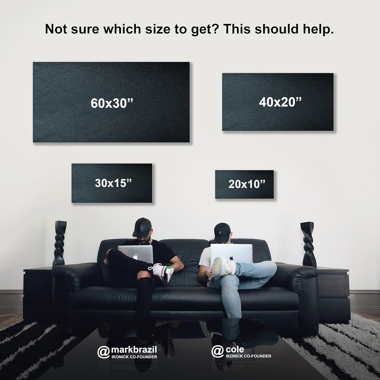 Royal Benjamin Inspirational Canvas Wall Art - Elevate Your Space with Motivational Decor for Home and Office, 20" x 10