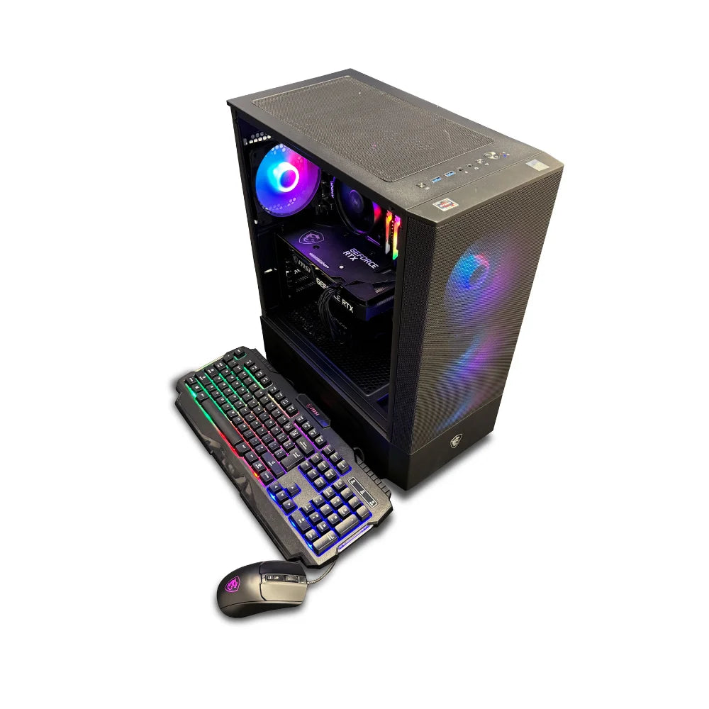 Tomcat Desktop PC, Ryzen 5 5500, RTX 3050, 16GB RAM, 512GB SSD, W11, Wi-Fi